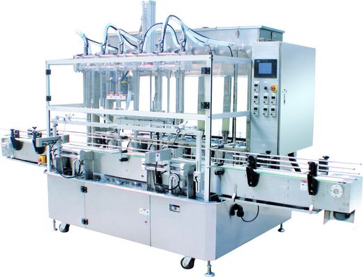 machine de remplissage de mayonnaise du piston 500ml, servo liquide automatique de machine du remplissage SUS316