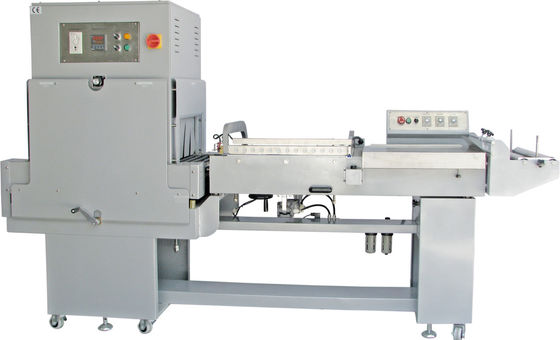 Machine COMBINÉE de cachetage d'emballage de longueur de paquet de 500mm, machine d'enveloppe de rétrécissement de la soudure à chaud 380V