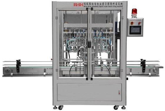 PLC liquide de suffisance de crème de pompe à piston de cylindre de machine de remplissage de bouteille de 5000ml SS316